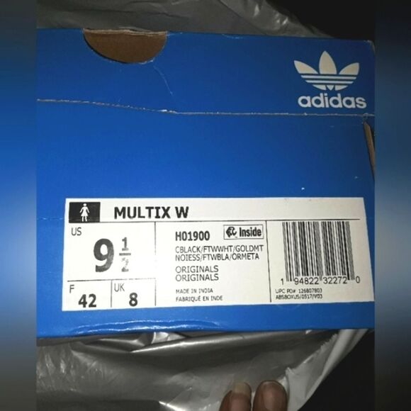 NWT 𝅺Multiplex cheetah print Adidas sneakers sz 9.5 - Picture 6 of 8